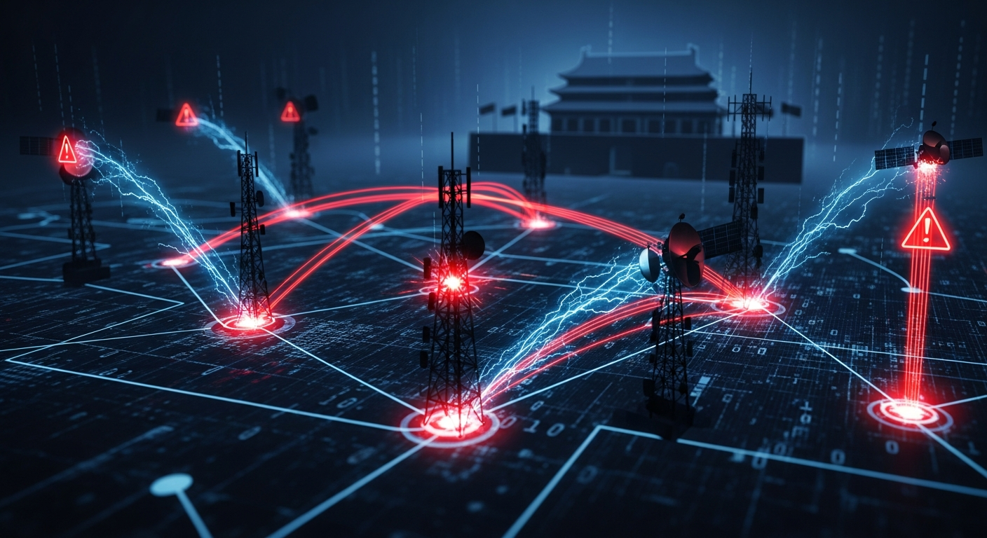 Chinese cyber operations targeting US telecommunications