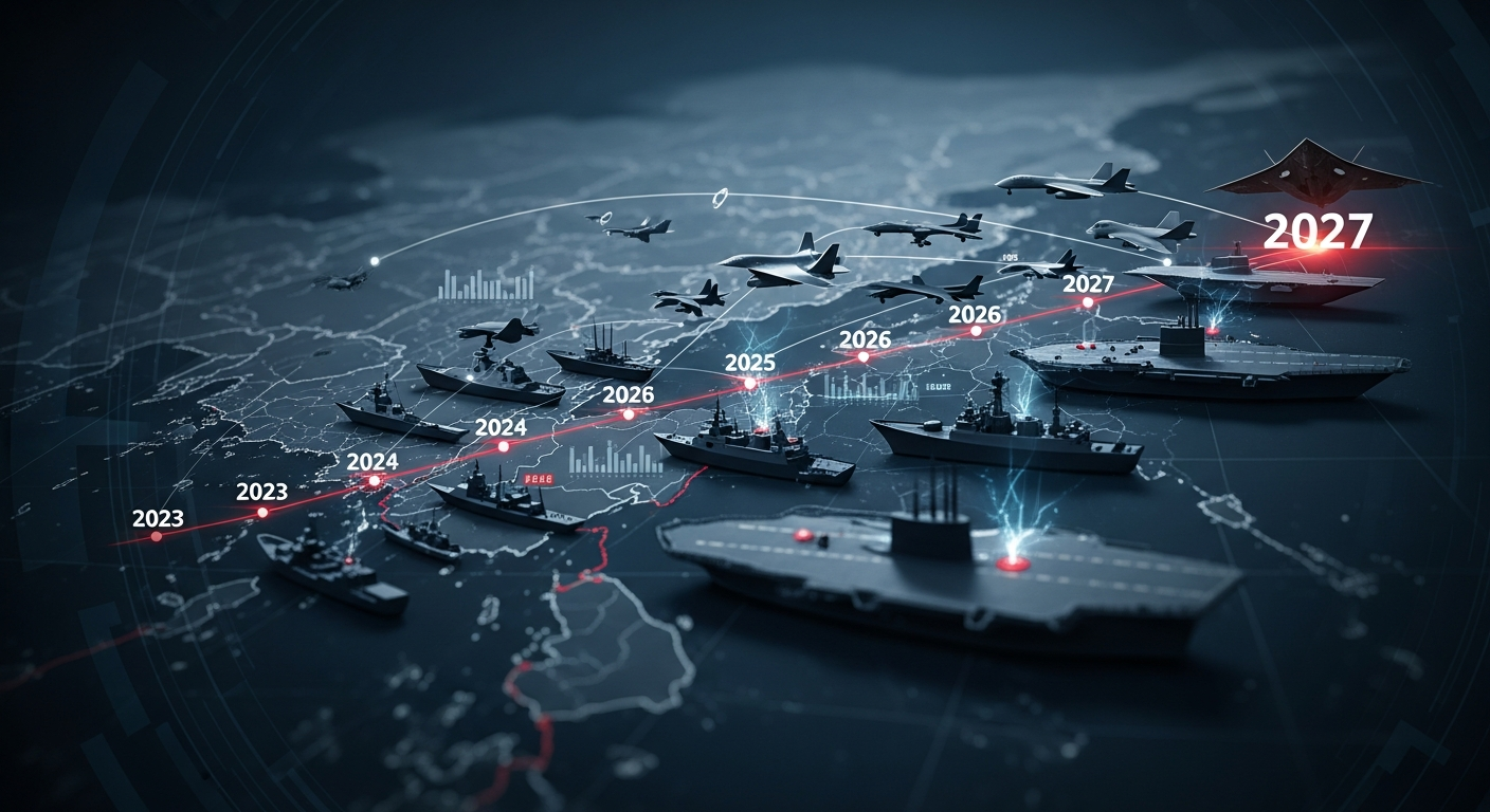 China PLA modernization and Taiwan threat 2027