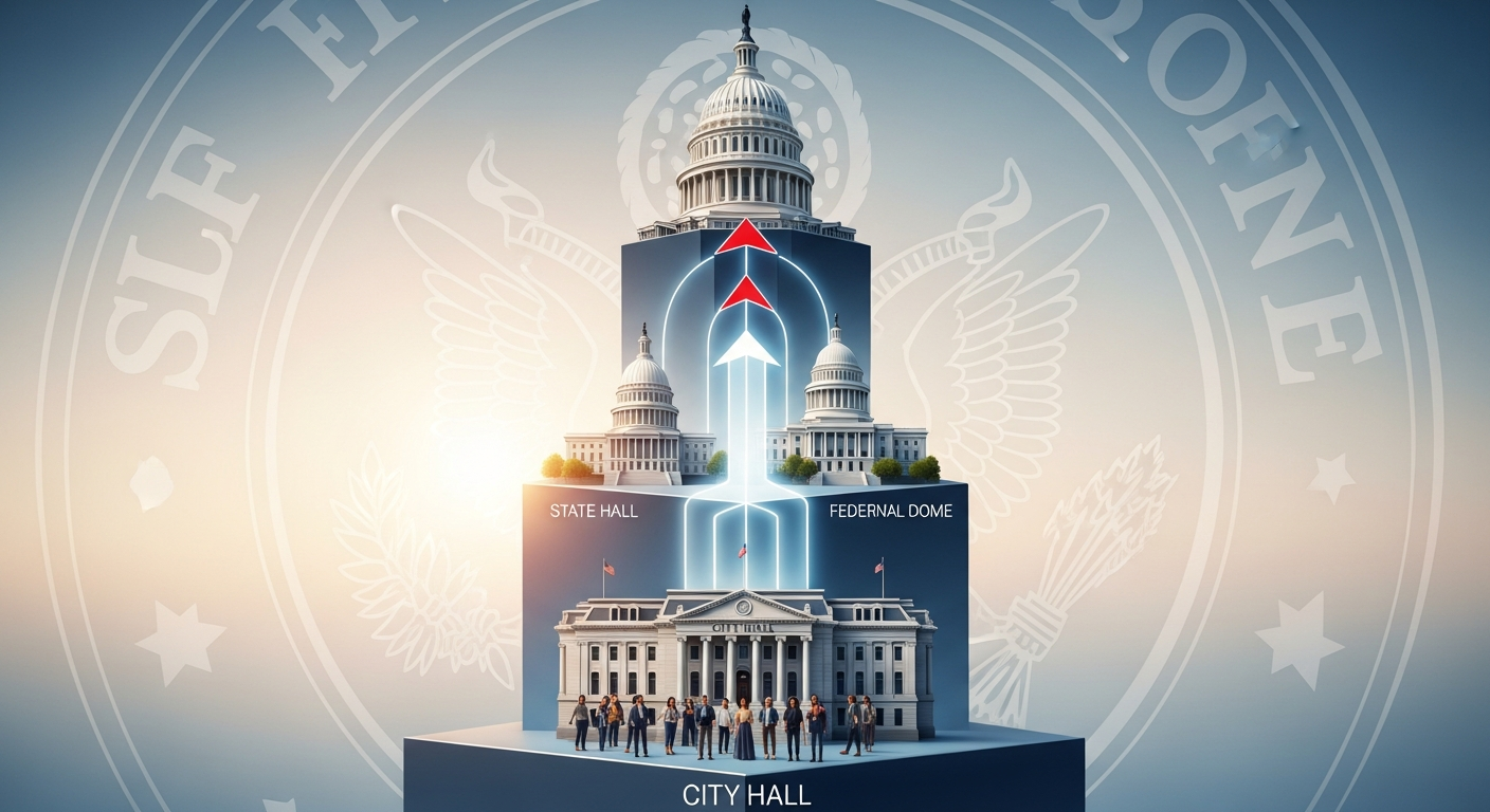 Connection between local and federal elections