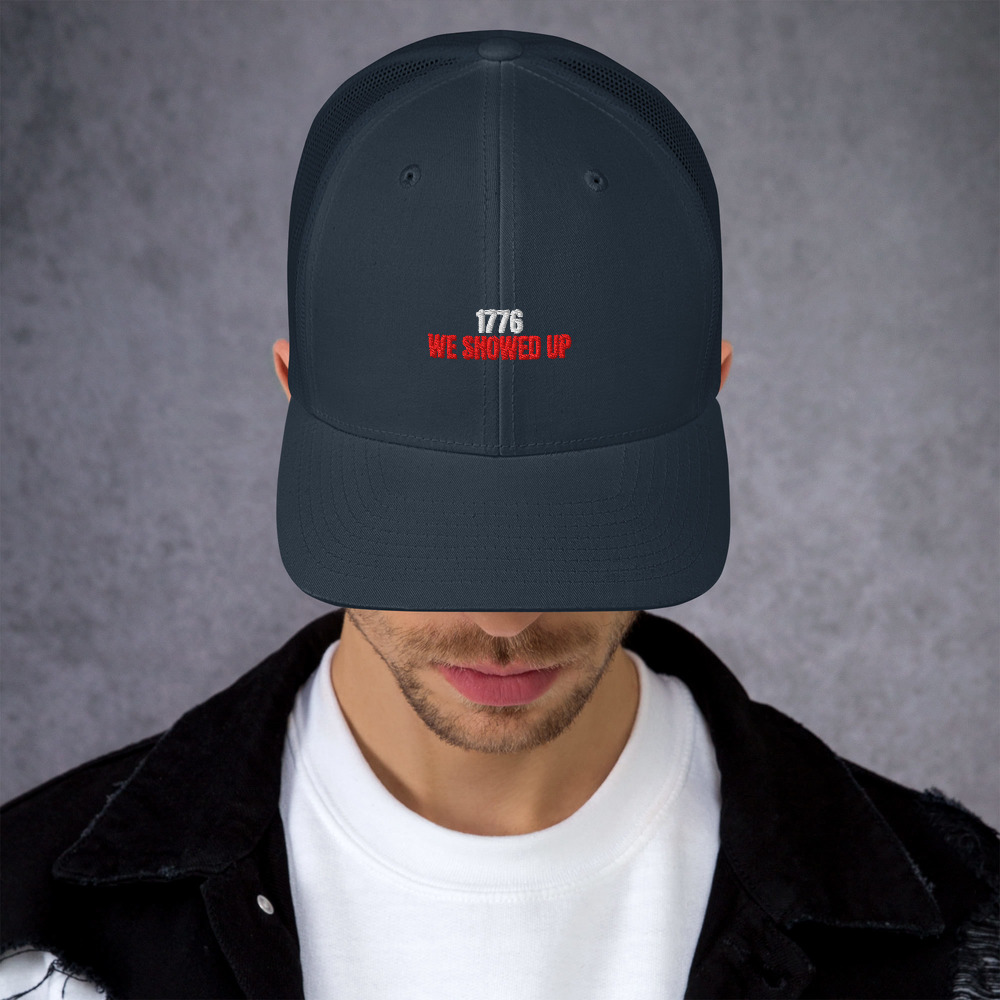 1776 / They Showed Up. We Didn't. Hat (Navy)