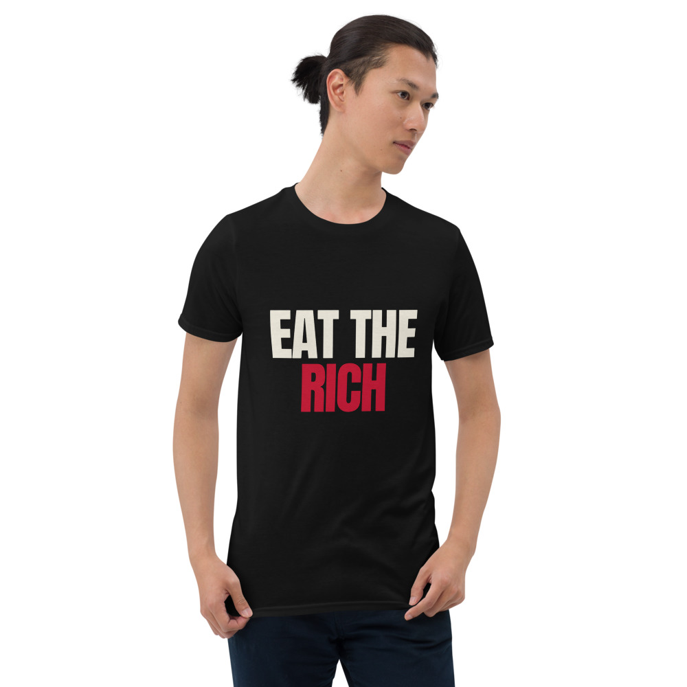 Eat the Rich Tee (Black)