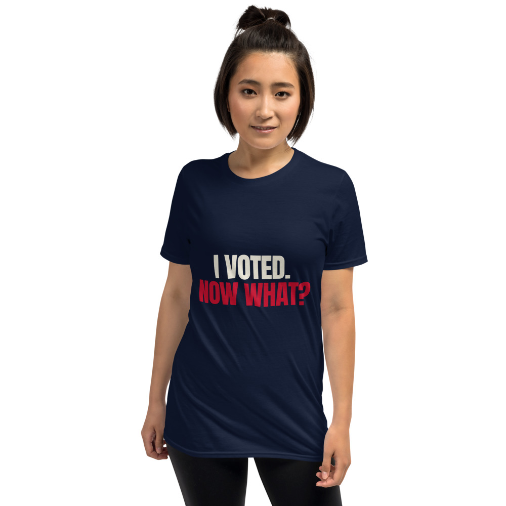 I Voted. Now What? Tee (Navy)