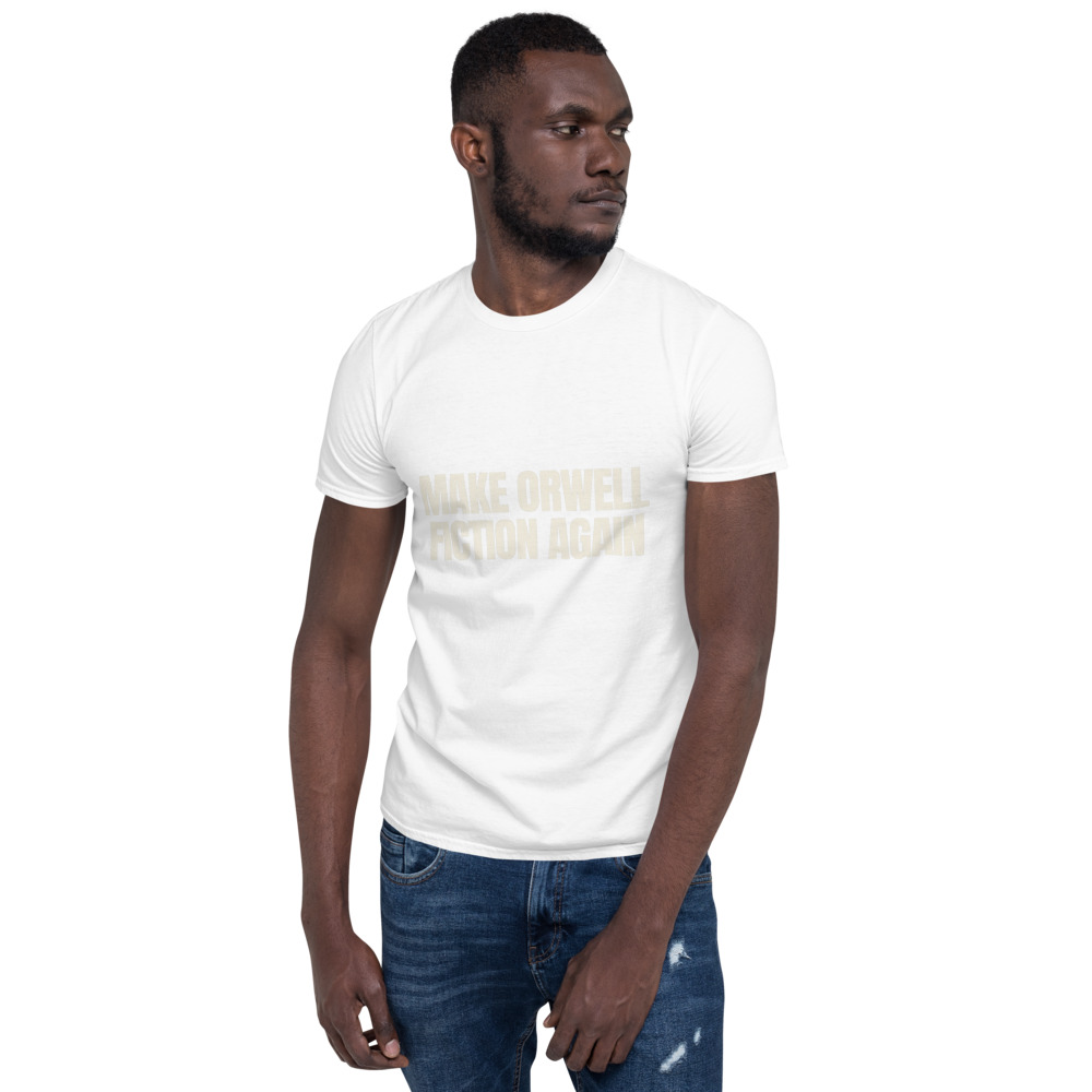 Make Orwell Fiction Again Tee (White)