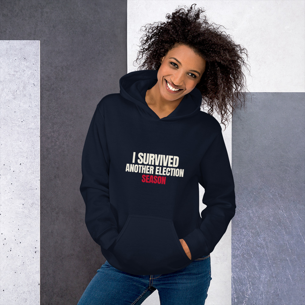 I Survived Another Election Season Hoodie (Navy)