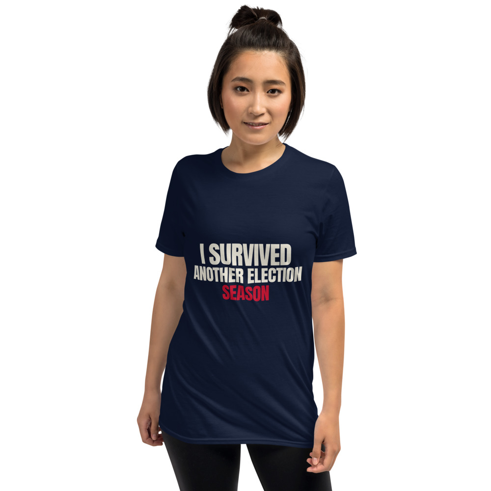 I Survived Another Election Season Tee (Navy)
