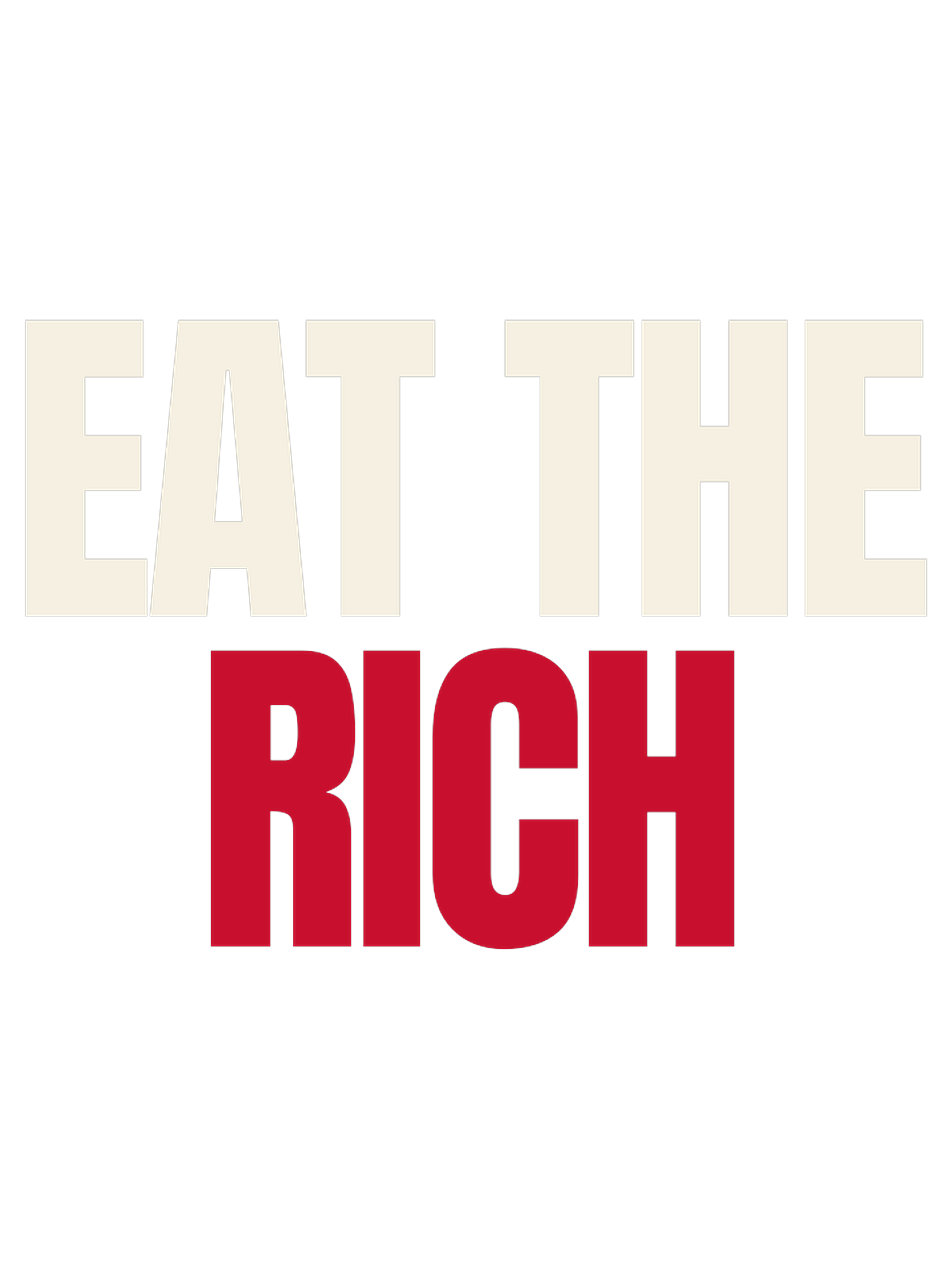 Eat the Rich — artwork
