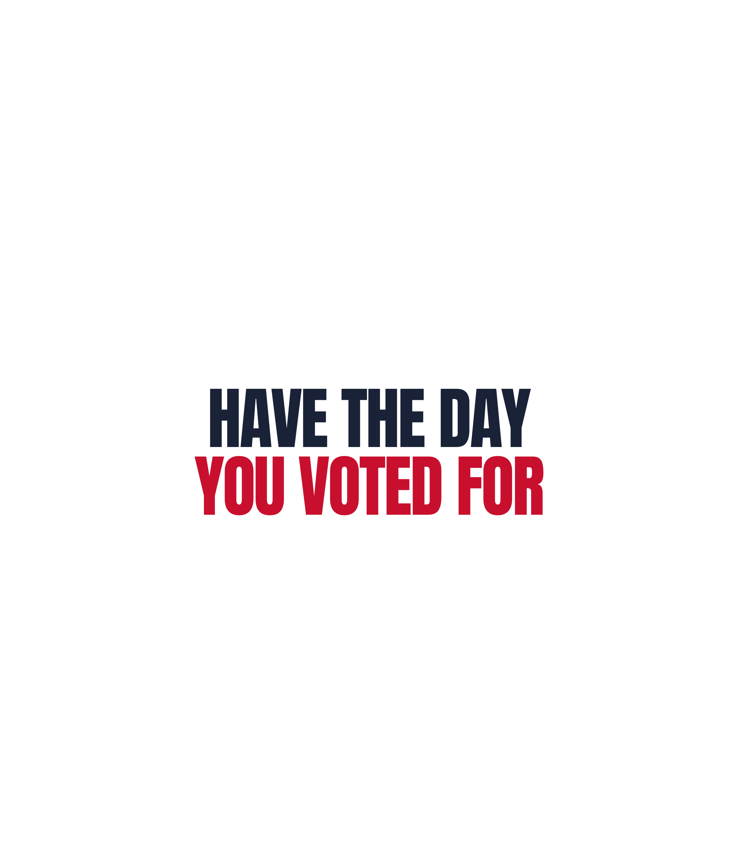 Have the Day You Voted For — artwork