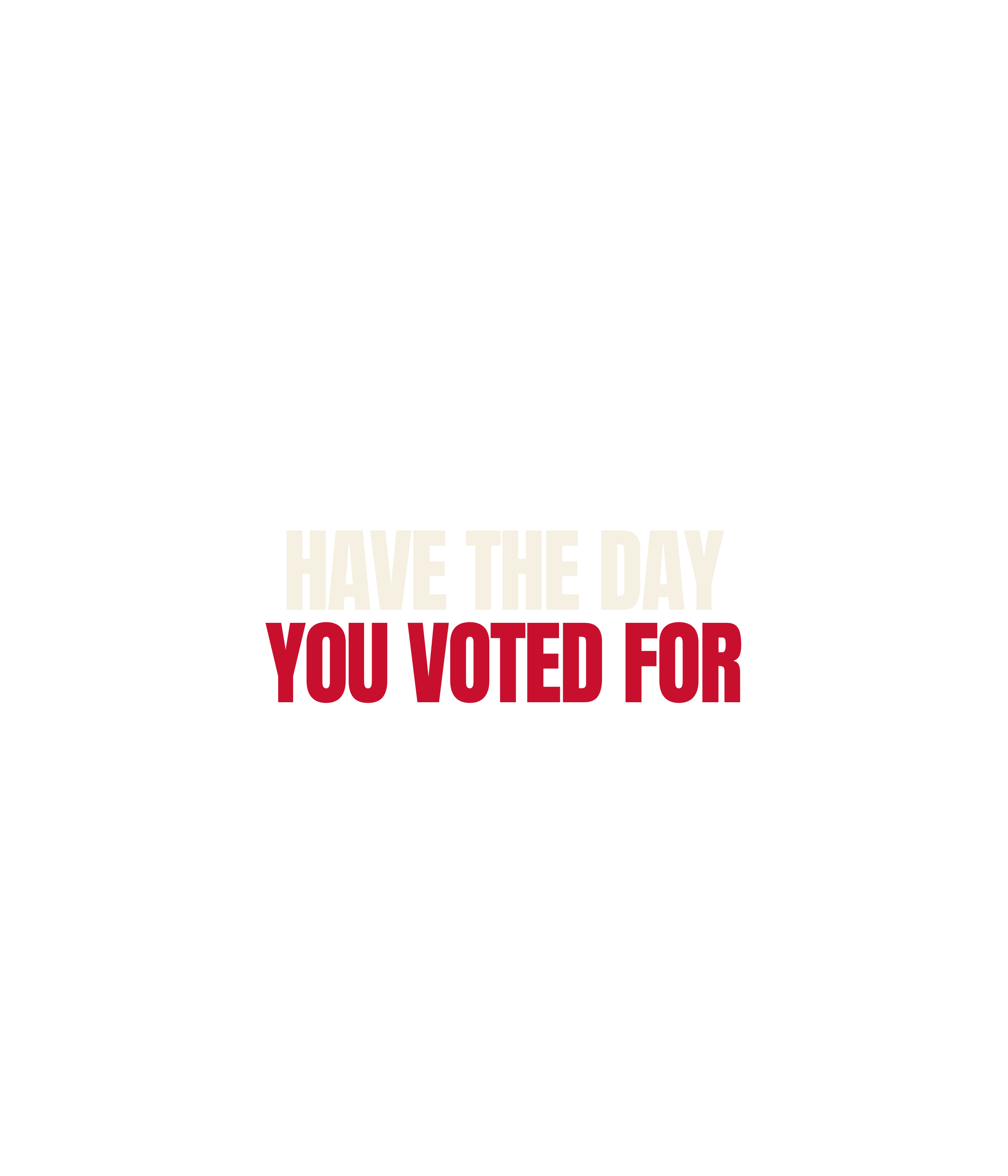 Have the Day You Voted For — artwork