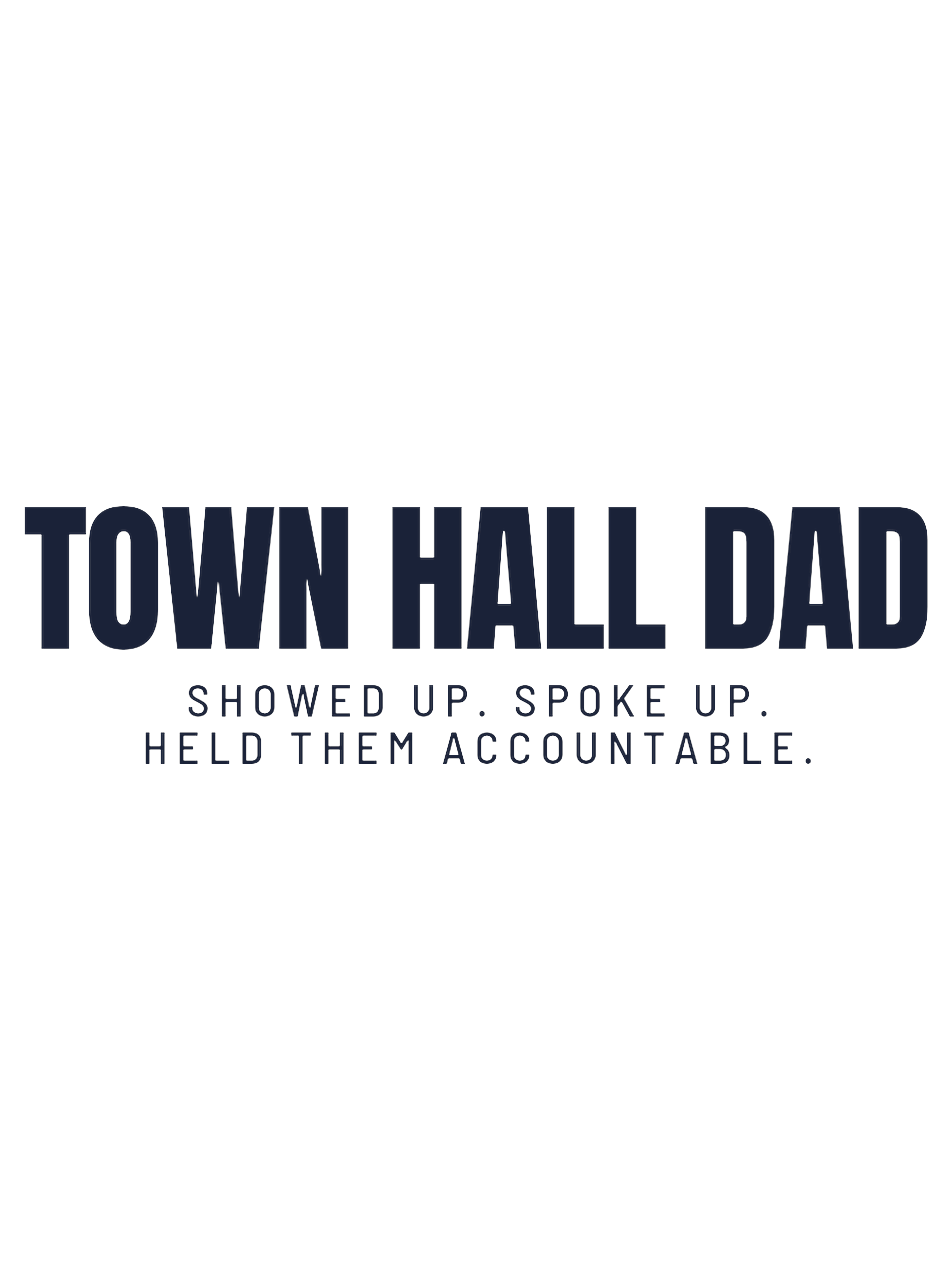 Town Hall Dad — artwork